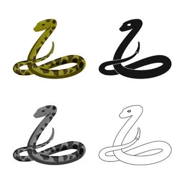 Isolated object of mammal and danger symbol. Set of mammal and medicine stock Stock-Illustration