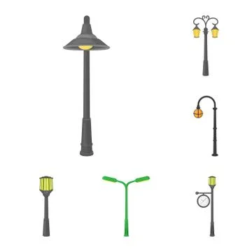 Isolated object of moon and holiday icon. Collection of moon and ramadan vector Ilustración de archivo