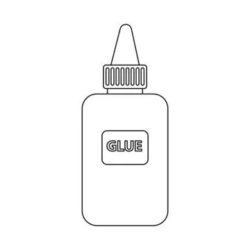 Isolated object of office and supply logo. Collection of office and school Stock Illustration
