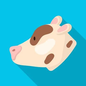 Isolated object of pig and face symbol. Set of pig and pork stock vector Stock Illustration
