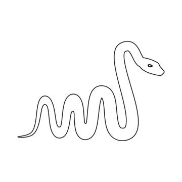 Isolated object of poison and evil sign. Set of poison and bite stock vector Illustrazione stock