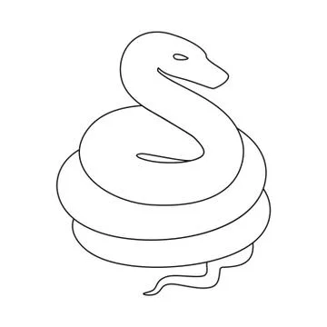 Isolated object of poison and evil icon. Collection of poison and bite stock イラスト素材