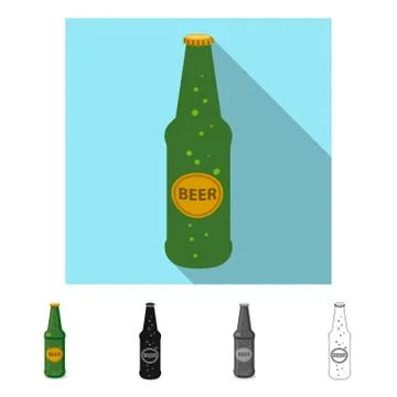 Isolated object of pub and bar symbol. Set of pub and interior stock vector Stock Illustration