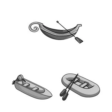 Isolated object of sail and sea icon. Set of sail and regatta stock vector Stock Illustration