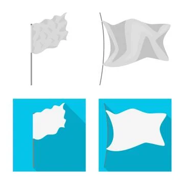 Isolated object of texture and presentation symbol. Collection of texture and Stockillustratie
