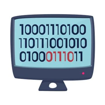 Isolated object of virus and secure icon. Set of virus and cyber stock symbol 库存插图