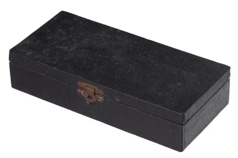 Isolated old box Stock Photos