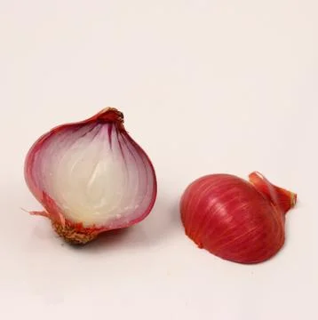 Isolated onion on a white background Stock-Fotos