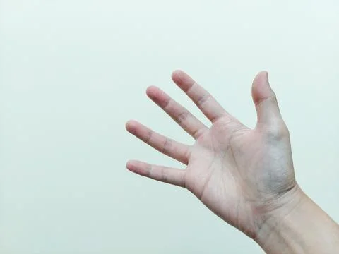 Isolated Open Hand Stock Photos