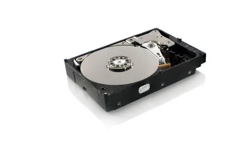 Isolated open harddisk hardware computer harddisk isolated on white Copyri... Stock Photos