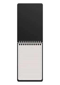 Isolated open mockup notebook vector design Stock Illustration