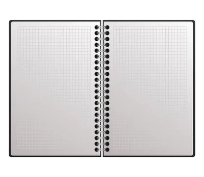 Isolated open mockup notebook vector design Stock Illustration