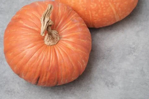 Isolated orange pumpkin Stock Photos