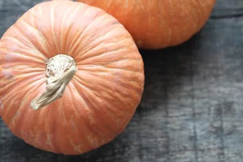 Isolated orange pumpkin Stock Photos