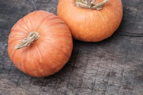 Isolated orange pumpkin Stock Photos