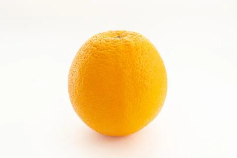 Isolated Orange on a white background Stock Photos