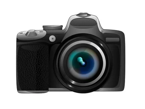Isolated own design camera ready to snapshot vector illustration Stock Illustration