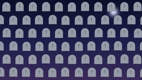 Isolated padlock icons in a grid layout on blue background Stock Illustration