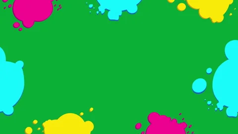 Isolated paint v2 Stock Footage 246474264