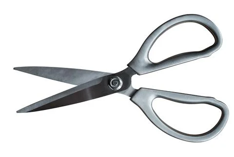 Isolated Pair Of Scissors Stock-Fotos