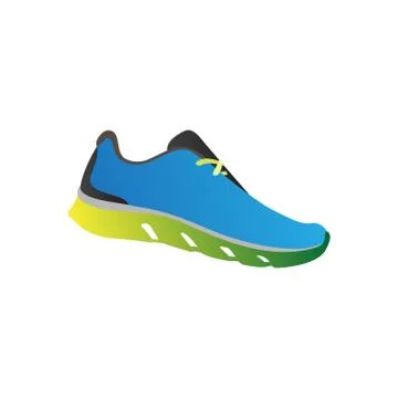 Isolated pair of tennis Ilustração Stock