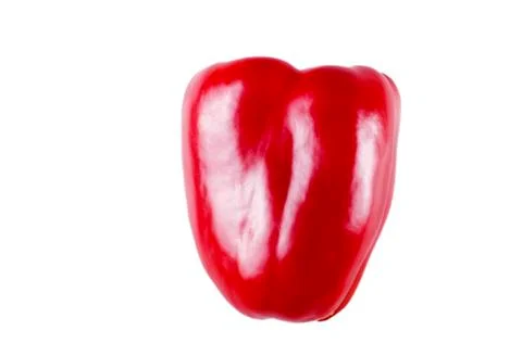 Isolated paprika Foto stock