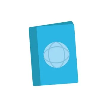 Isolated passport icon vector design Stockillustratie