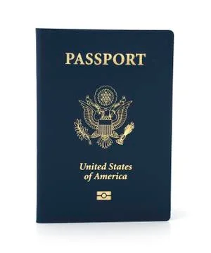 Isolated Passport Stock Photos
