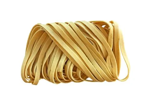 Isolated pasta roll Stock Photos