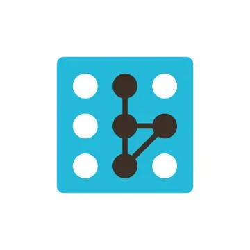 Isolated pattern code flat style icon vector design Stock Illustration