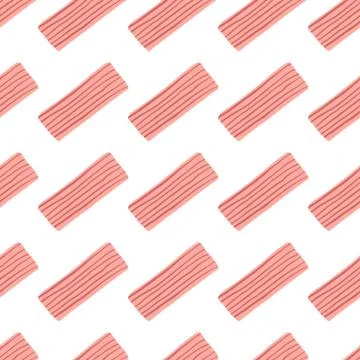 Isolated pattern design with pink-lined rectangles on white background. Stock Illustration