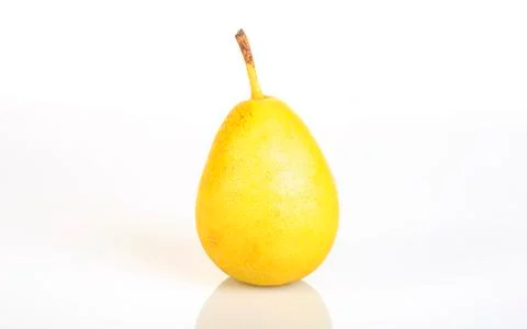 Isolated pear with white background Stock Photos