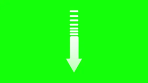 Isolated Pencil on Green Screen Background Video stock 343928833