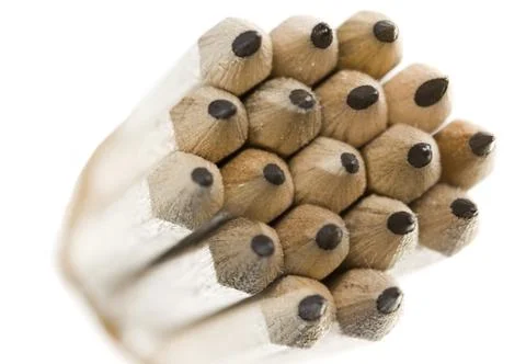 Isolated pencil Stock Photos