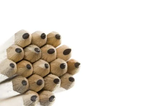 Isolated pencil Foto stock