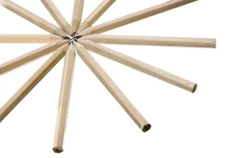 Isolated pencil Stock Photos