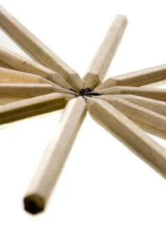 Isolated pencil Stock Photos