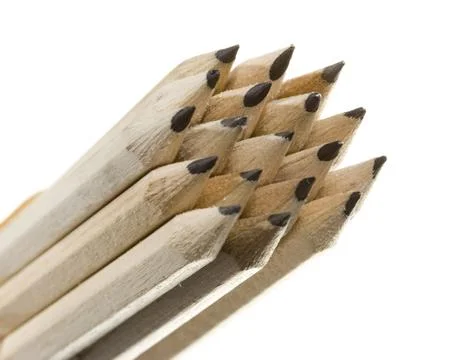 Isolated pencil Stock Photos