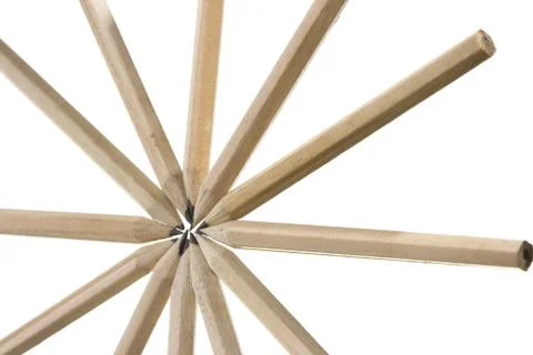 Isolated pencil Stock Photos