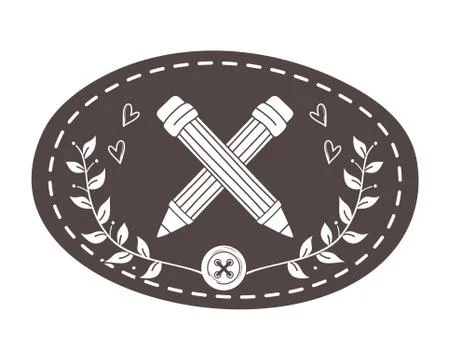 Isolated pencil tool design vector illustrator Stock Illustration