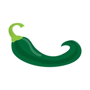 Isolated pepper icon Stock Illustration
