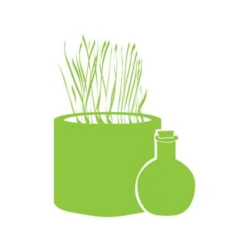 Isolated perfume bottle Ilustração Stock