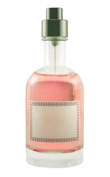 Isolated Perfume Bottle Stock-Fotos