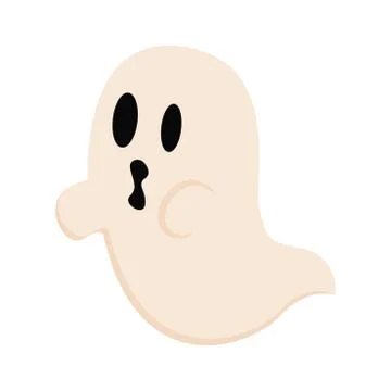 Isolated phantom halloween Stock Illustration