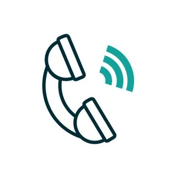 Isolated phone icon vector design Stock Illustration