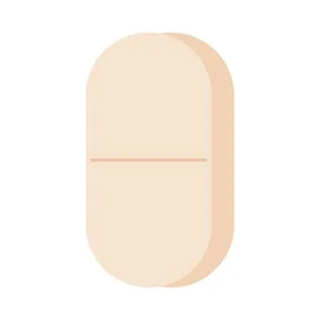 Isolated pill icon Stock Illustration