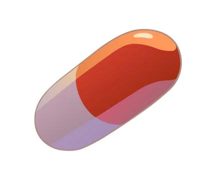 Isolated pill Stock-Illustration