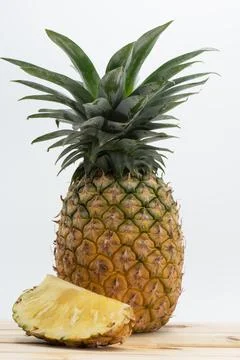 Isolated pineapple Stock Photos