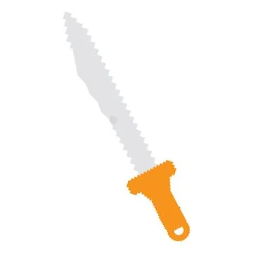 Isolated pixelated sword. 8-bit theme 스톡 일러스트