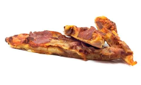 Isolated Pizza Slice Stock Photos